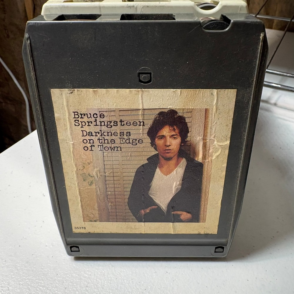 Bruce Springsteen Darkness on the Edge of Town 8-Track Tape Rock 1978 Columbia